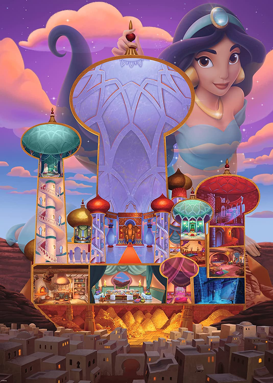 Bedroom Jasmine\u0026#039;s Castle Aladdin Aladdin Backdrop Jasmine Princess  Girls Birthday Party Baby Shower, image size:1069x1500