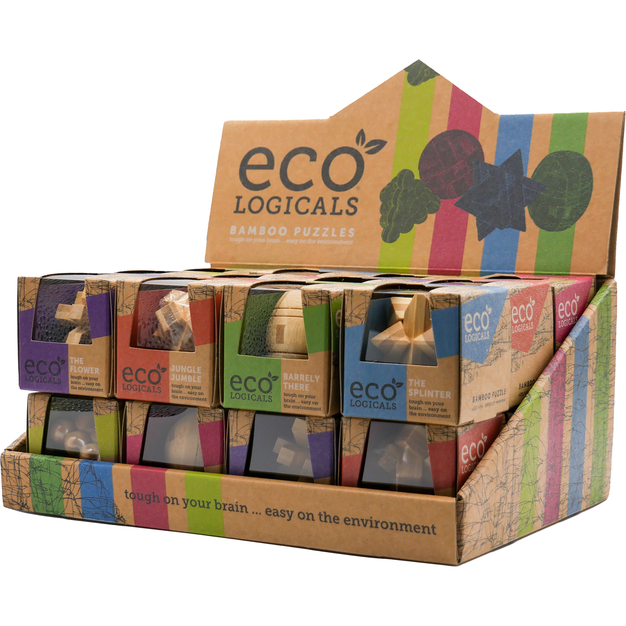 24- Piece Mini Puzzles Display