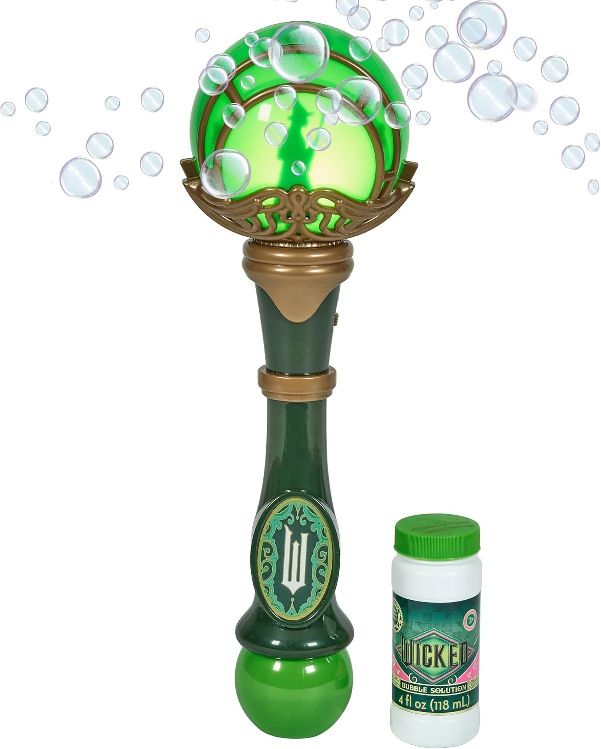 Wicked Elphaba Lights & Sounds Bubble Wand