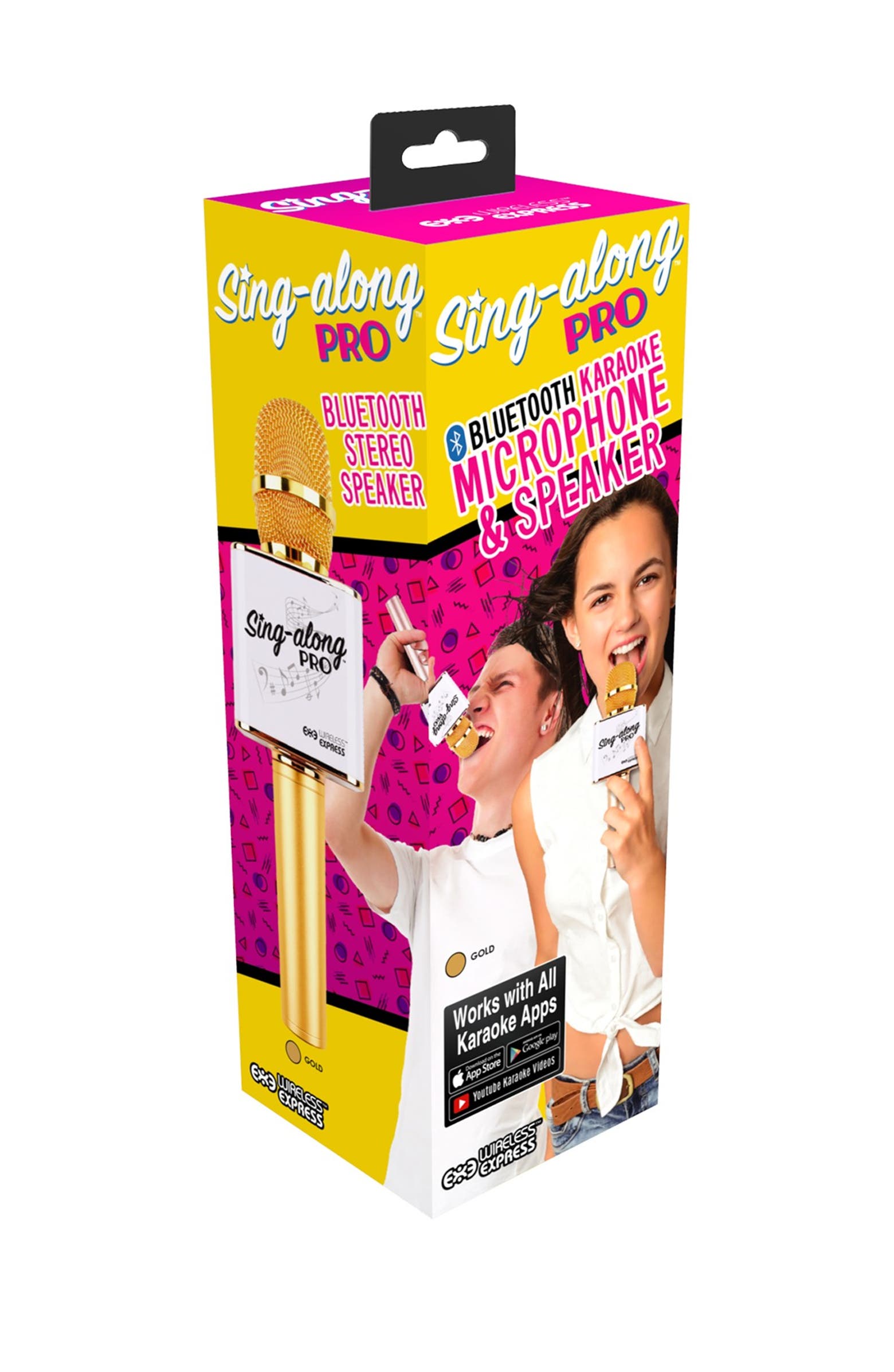 SINGALONG PRO KARAOKE MIC BLACK