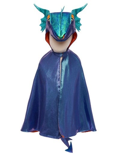 Azure Metallic Dragon Cape, 3-4