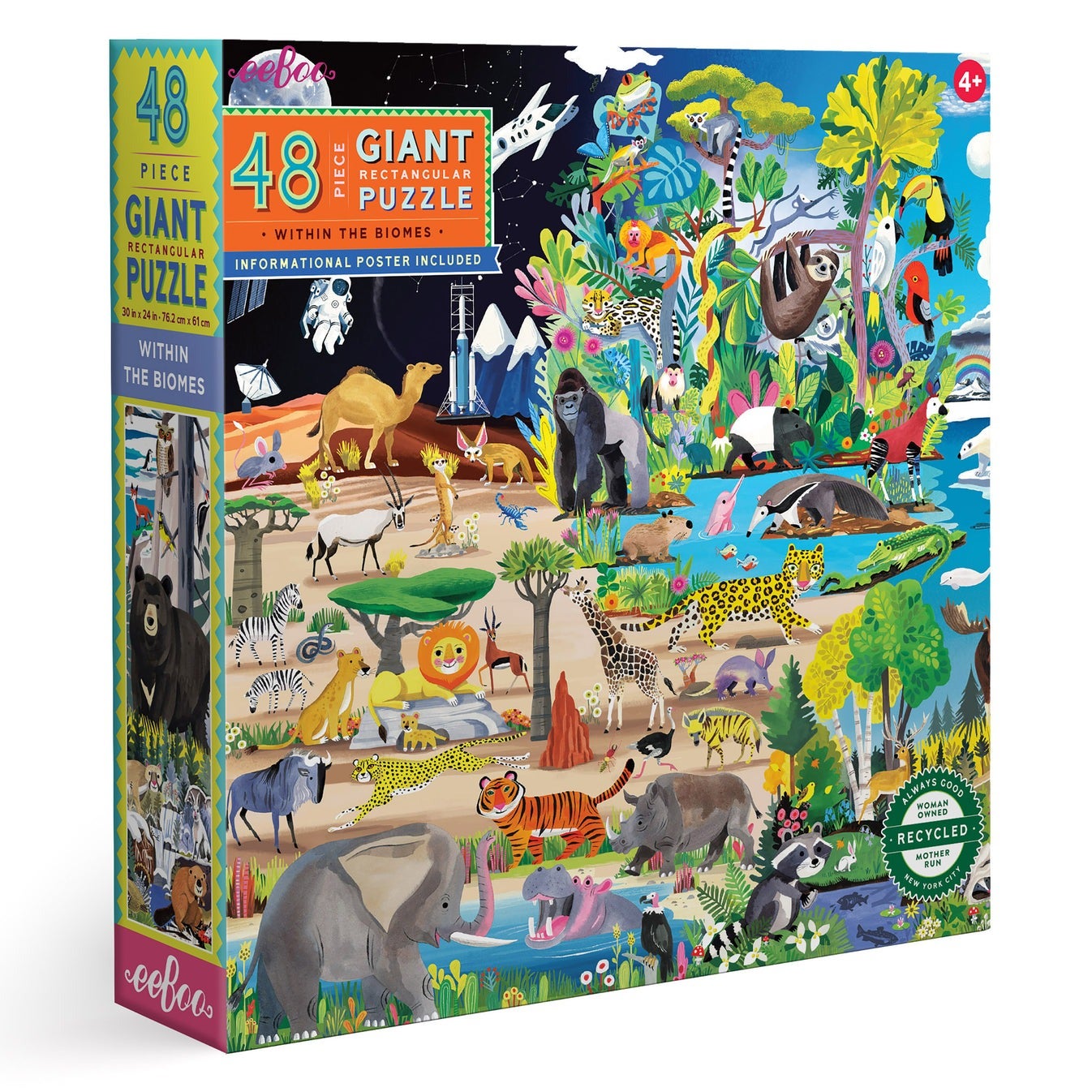 Within the Biomes 48 Piece Giant Puzzle