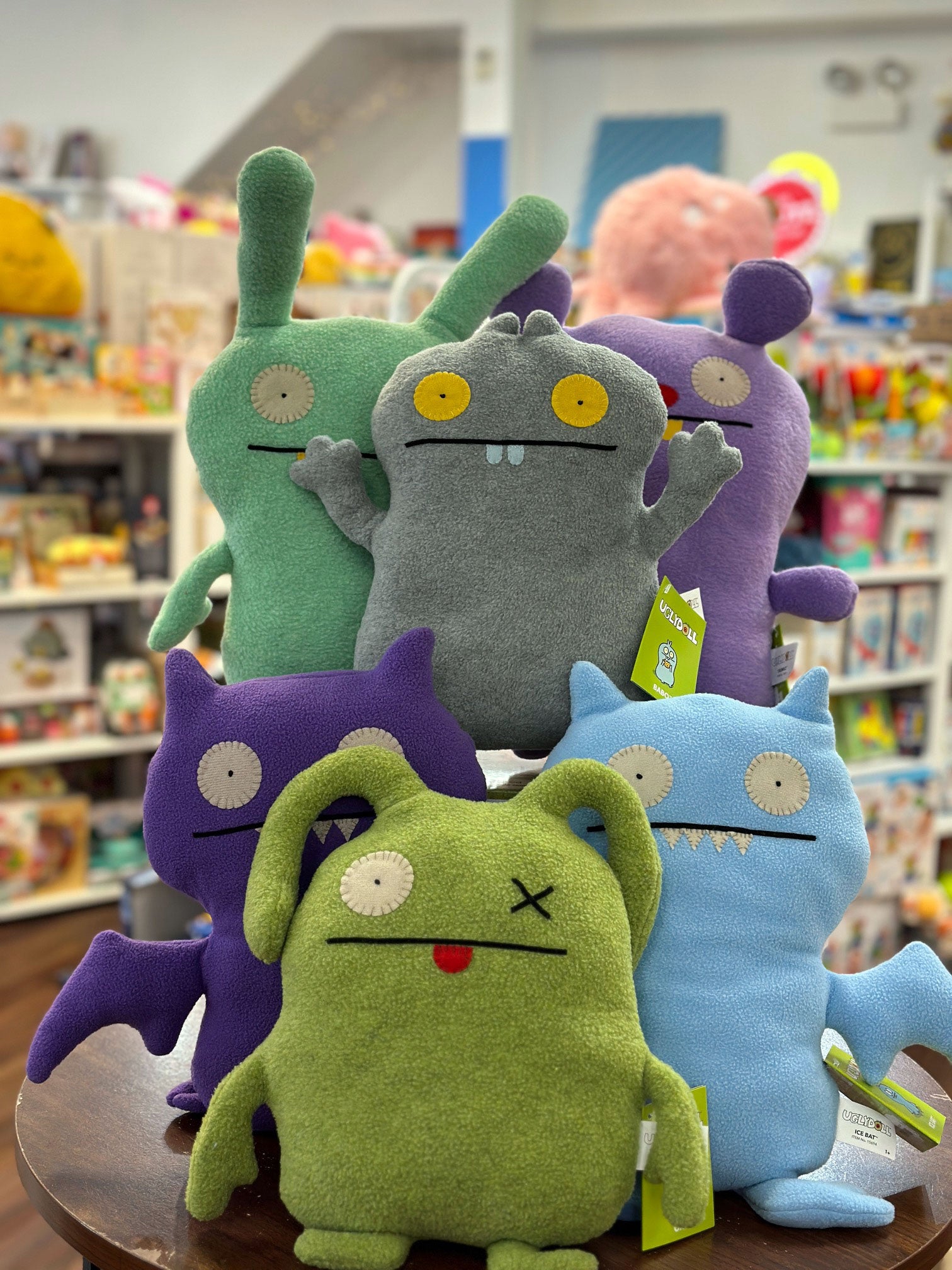 アグリードール　「ICE-BAT」　UGLYDOLL Uglydoll Ice Bat Blue plush — Tenacious Toys®