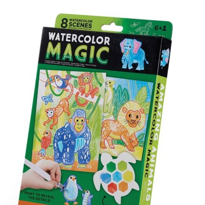 Watercolor Magic | Amazing Animals