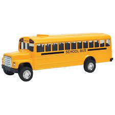 Diecast Bus, Pull-Back
