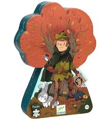 Robin Hood Silhouette Puzzle