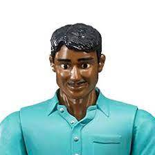  Bruder Toys - Bworld Realistic Medium Skin Tone Man