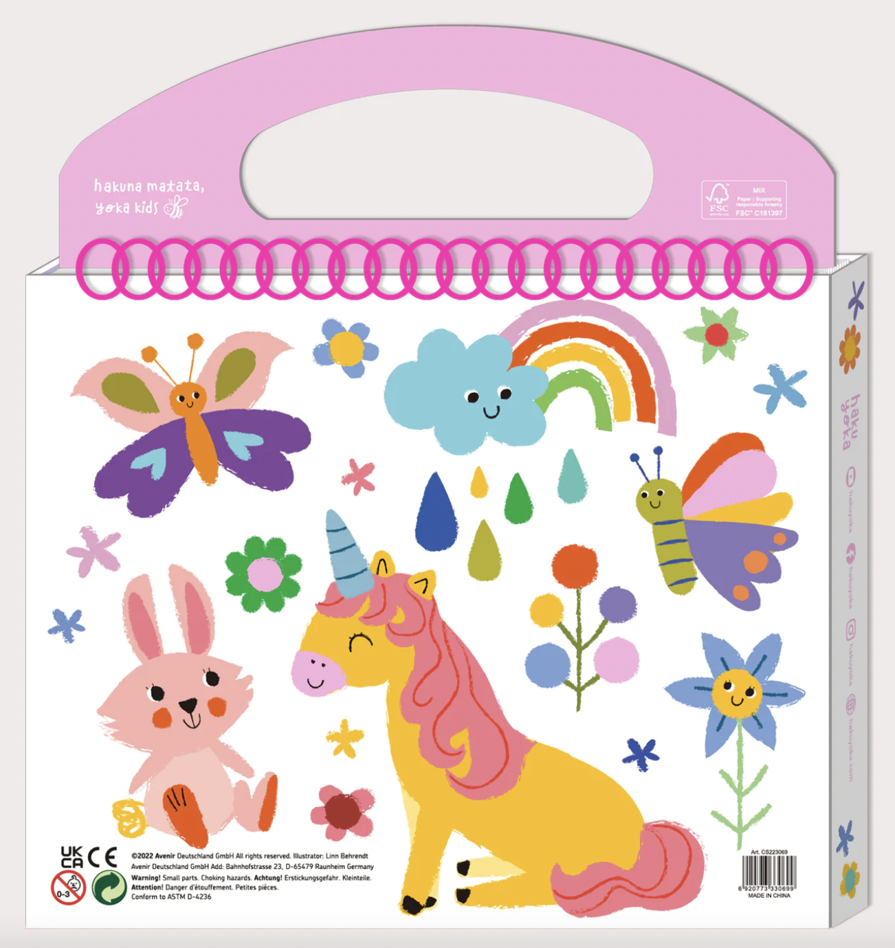 Colorbok Cupid Club Color Your Own Puzzle Card Kit-Unicorn, Makes 4